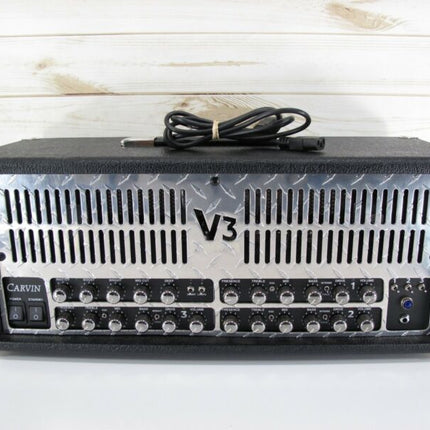 Carvin V3 100 Watt 3 - Channel Guitar Tube Amplifier Head Amp USA - ZeereeZ
