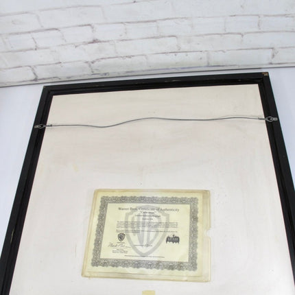 Catwoman Original Warner Brothers Limited Edition Lithograph 109/300 - ZeereeZ