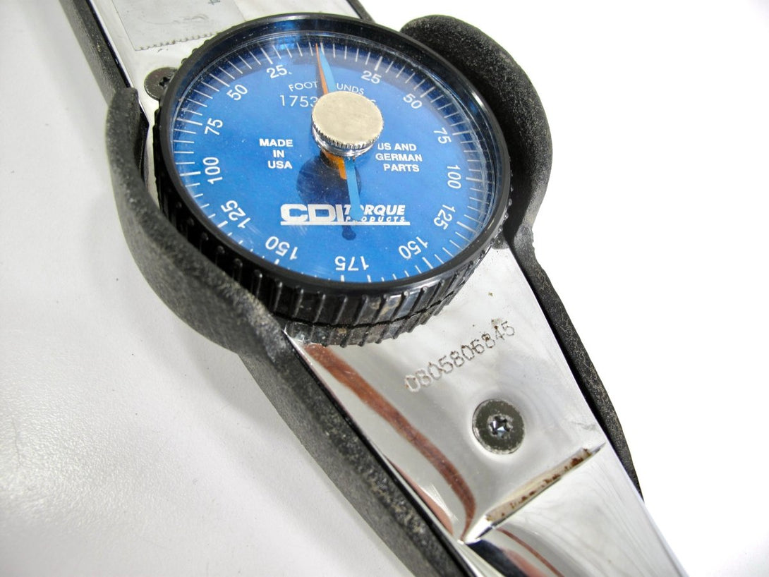 CDI 1753LDFNSS 1/2" Drive 0 - 175 Ft Lbs Dial Torque Wrench - ZeereeZ
