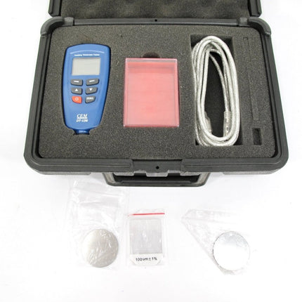 CEM DT - 156 Professional Paint Coating Thickness Tester Meter Gauge Digital Kit - ZeereeZ