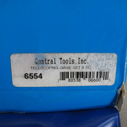 Central Tools 6554 1/2" to 2 1/8" Telescoping Gauge Measuring 7 Piece Set - ZeereeZ
