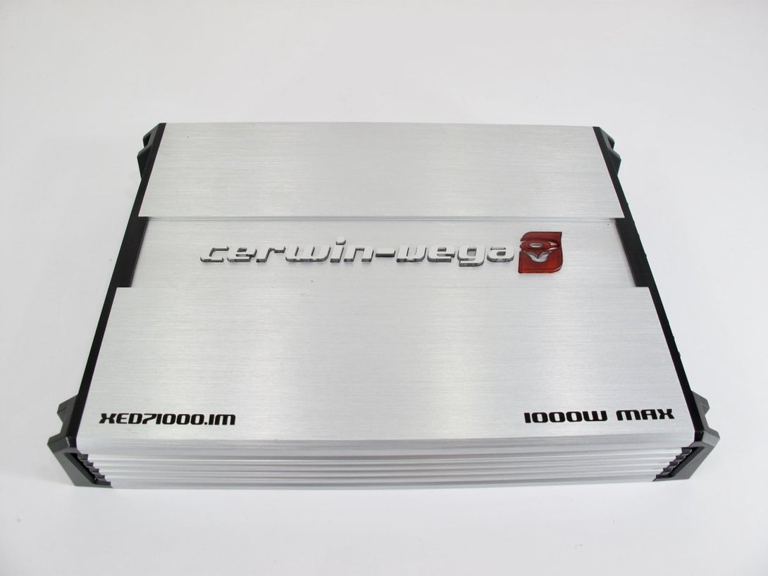 Cerwin - Vega Mobile XED71000.1M XED Series Class AB 1000 Watt Car Audio Amplifier - ZeereeZ