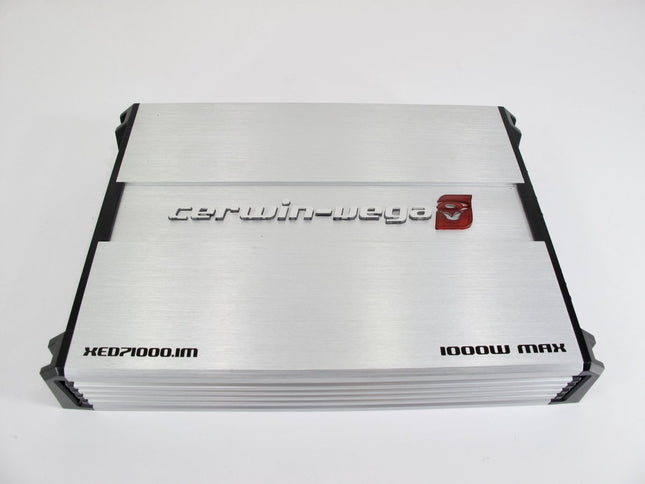Cerwin - Vega Mobile XED71000.1M XED Series Class AB 1000 Watt Car Audio Amplifier - ZeereeZ