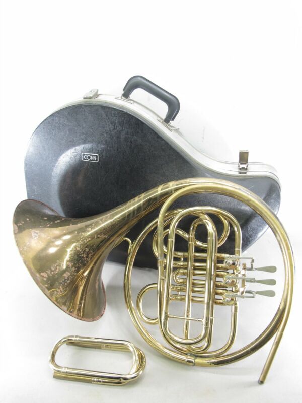 CG Conn 1960s 14D Single French Horn w/ Case - ZeereeZ