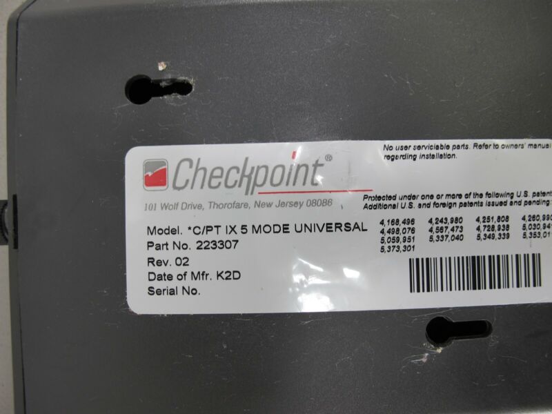 Checkpoint Counterpoint IX POS Interface Symbol 5800 EAS SecurityTag Deactivator - ZeereeZ