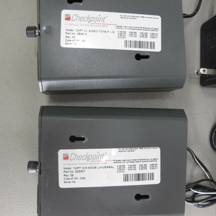 Checkpoint C/PT VII Antitheft Security Deactivator Pad Power Supply - Lot of 4 - ZeereeZ