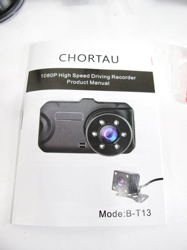 CHORTAU 3 inch Front and Rear Dash Cam HD 170° Wide Angle with Night Vision - ZeereeZ