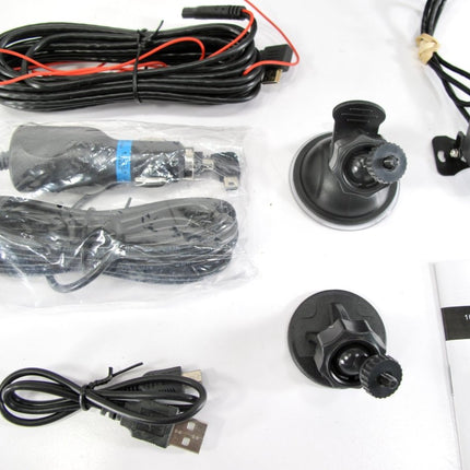 CHORTAU 3 inch Front and Rear Dash Cam HD 170° Wide Angle with Night Vision - ZeereeZ