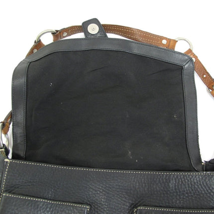 Coach Chelsea F10893 Black Pebbled Leather Shoulder Bag - ZeereeZ