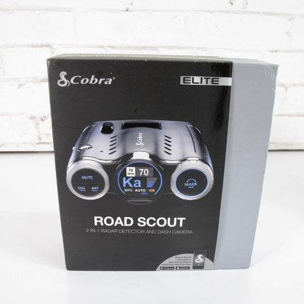 Cobra Road Scout Elite Series 2 - In - 1 Radar Detector & Dash Camera Driver Alert - ZeereeZ