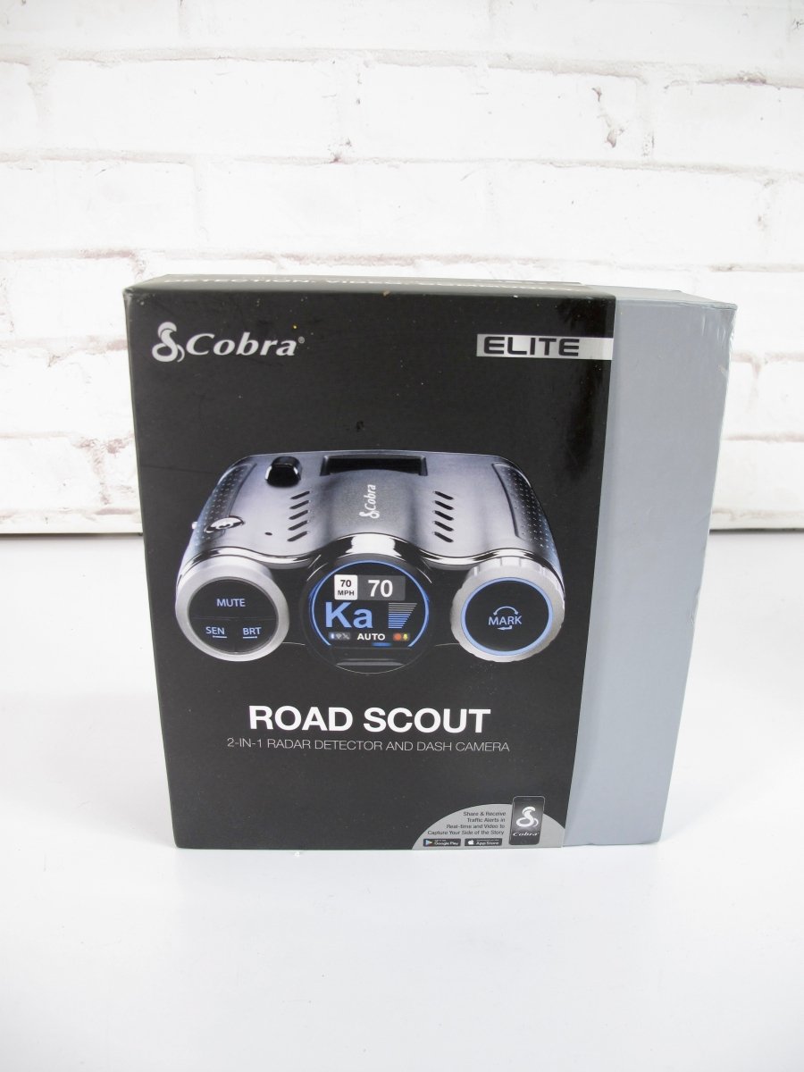 Cobra Road Scout Elite Series 2 - In - 1 Radar Detector & Dash Camera Driver Alert - ZeereeZ