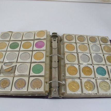 Collection of 395 1960s - 1970s Mardi Gras Doubloons Coins Rex Bacchus Zeus  - ZeereeZ