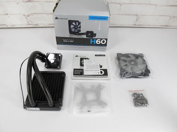 Corsair Hydro Series H60 120mm High Performance Liquid CPU Cooler - ZeereeZ