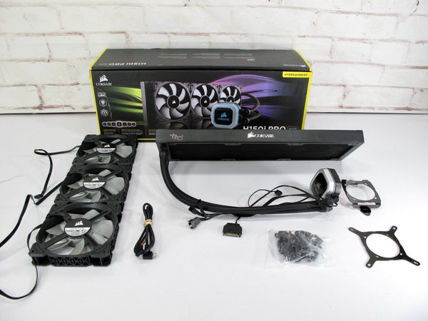 Corsair iCue H150i RGB Pro XT 360mm Liquid CPU Cooling System - ZeereeZ