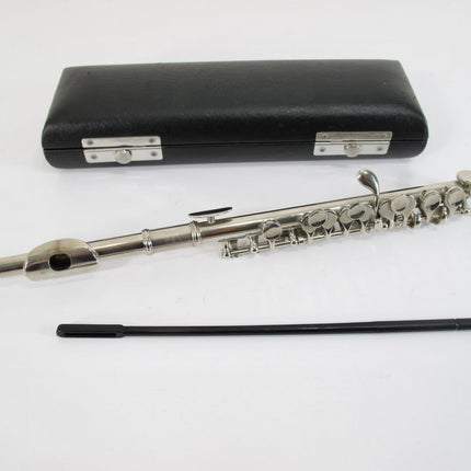 Cozart Polished Nickel Finish Piccolo w/ Case - ZeereeZ