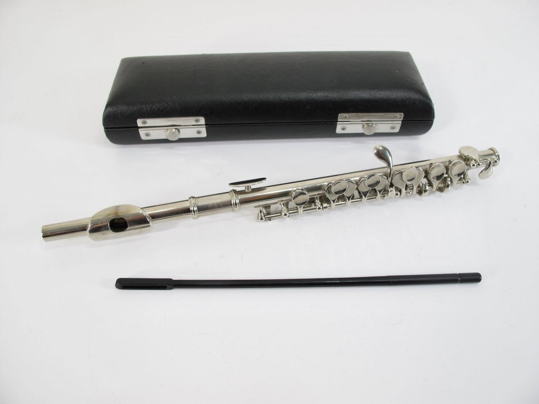 Cozart Polished Nickel Finish Piccolo w/ Case - ZeereeZ