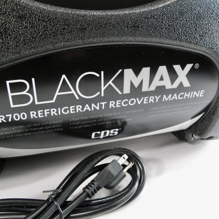 CPS TR700 BlackMax Twin Cylinder HVAC Refrigerant Recovery Machine - ZeereeZ