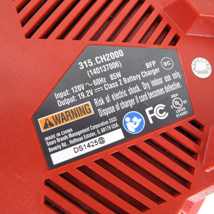 Craftsman 19.2 Volt 4 - Port Multi Battery Charger Maintenance Station 315.CH2000 - ZeereeZ