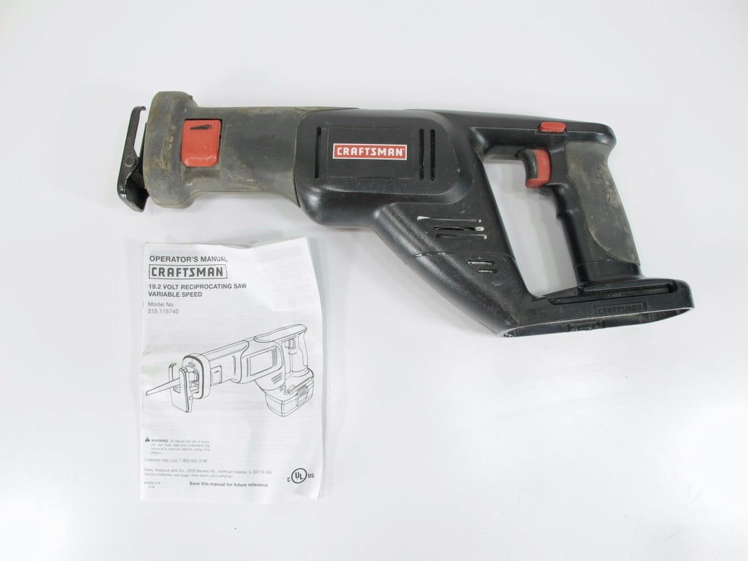 Craftsman 315.115740 C3 19.2V Cordless Reciprocating Saw Bare Tool - ZeereeZ