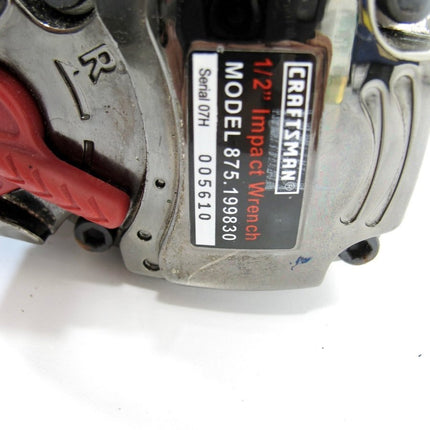 Craftsman 875.199830 1/2 Inch Drive Pneumatic Impact Wrench - ZeereeZ