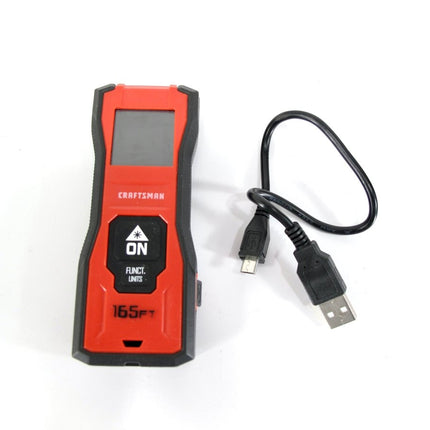 Craftsman CMHT77639N 165 - ft Rechargeable Laser Distance Measurer Meter - ZeereeZ