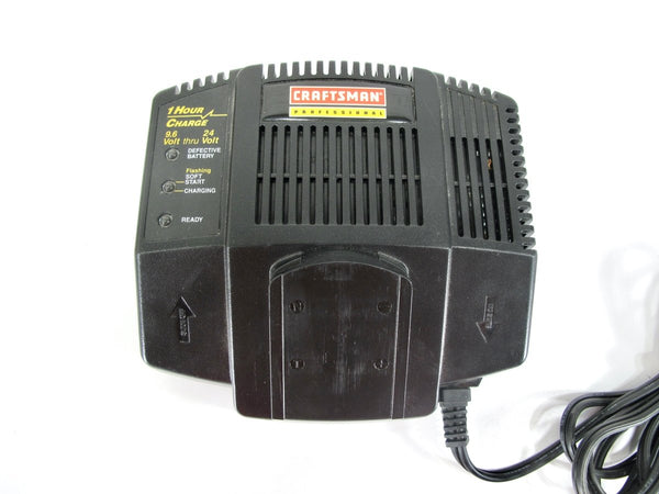 Craftsman Professional 315.110400 1 - Hour Charger Fast Battery Charger 9.6V - 24V - ZeereeZ