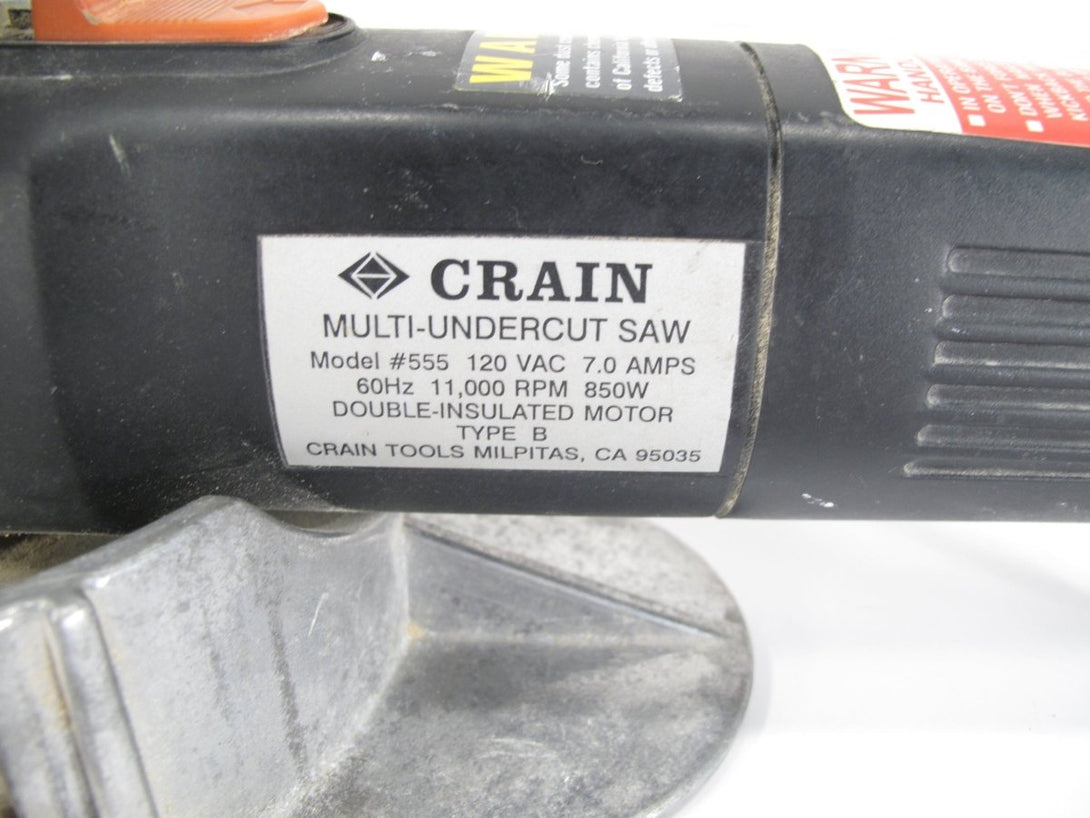 Crain 555 Corded Undercut Electric Saw - ZeereeZ