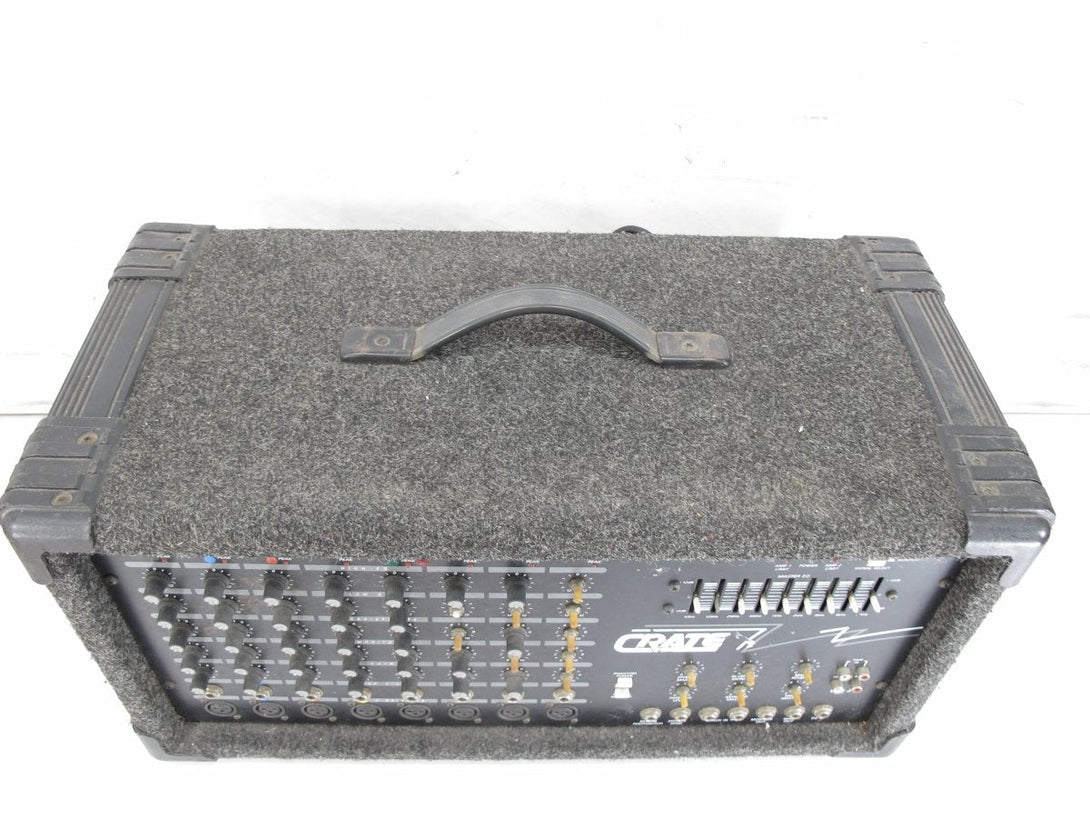 Crate PCM - 8DP 8 channel 200W Powered PA Mixer Head w/ Effects/ Phantom Power - ZeereeZ