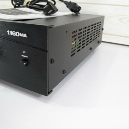 Crown 1160MA 4 Channel Mixer Amplifier 160 Watt Install Amp Mic Line CD 4/8 Ohm - ZeereeZ