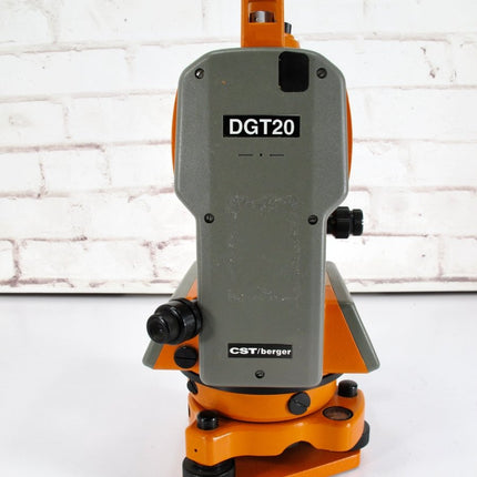 CST Berger DGT20 Precision 20 Second Digital Transit Theodolite w/ Plumbob - ZeereeZ