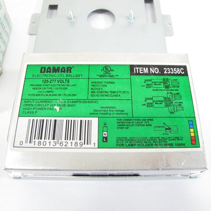 Damar Electronic CFL Ballast 23358C EL242CF 120 - 277 Volts Indoor/Outdoor - ZeereeZ