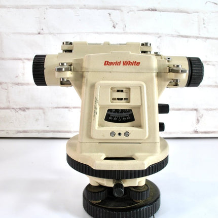 David White LT8 - 300P 26x Transit Level Surveyor Construction Tool w/ Case - ZeereeZ