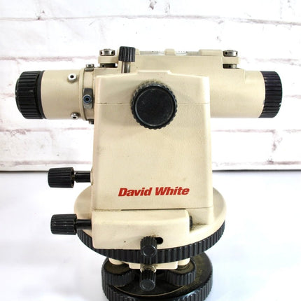 David White LT8 - 300P 26x Transit Level Surveyor Construction Tool w/ Case - ZeereeZ