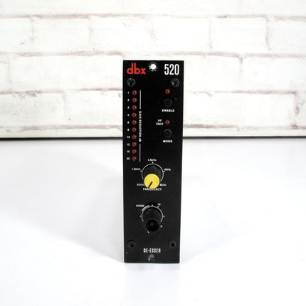 DBX 520 500 Series De - Esser Module w/ Adjustable Range + 20dB Gain Reduction - ZeereeZ