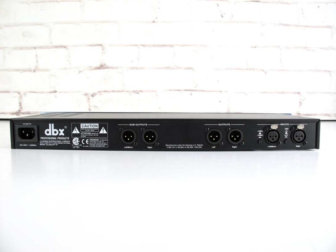 DBX DriveRack PX Powered Speaker Optimizer Digital Signal Processor - ZeereeZ