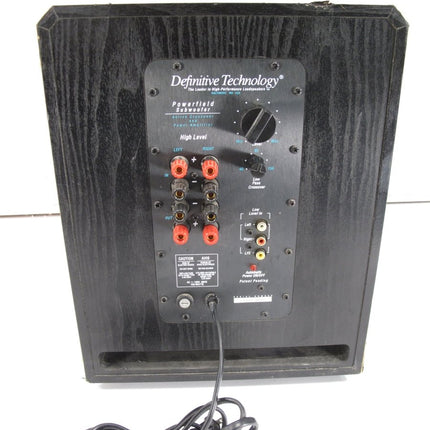 Definitive PF12 Powerfield 12 Inch 125 Watt Active Powered Subwoofer - ZeereeZ