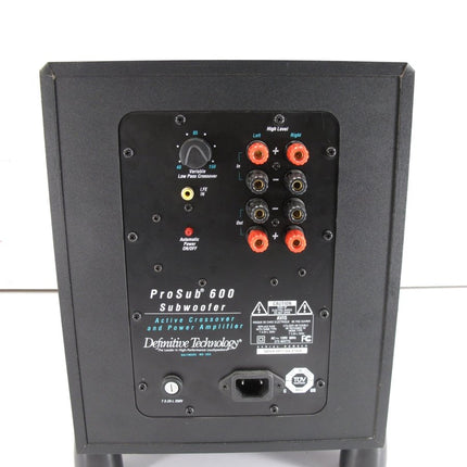 Definitive Technology ProSub 600 Subwoofer Active Crossover and Power Amplifier - ZeereeZ