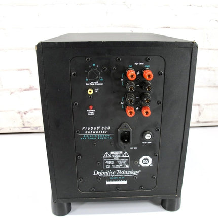 Definitive Technology ProSub 800 8” 300 watt Active Powered Subwoofer - ZeereeZ
