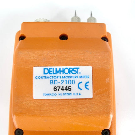 Delmhorst BD - 2100 Digital Pin - Type Moisture Meter & 21 - E Electrode With Case - ZeereeZ