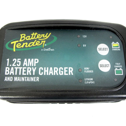 Deltran Battery Tender 12V 6V 1.25A Battery Charger Maintainer - ZeereeZ