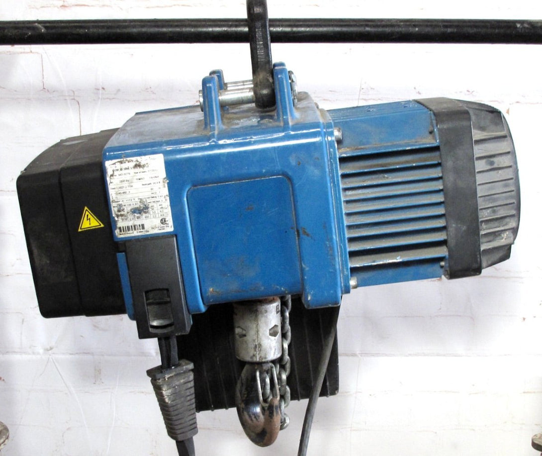 Demag DC - COM 10 - 1000 1/1 H5 V4 2200 lb 440 - 480V 16 ft 16/4 fpm Chain Hoist - ZeereeZ