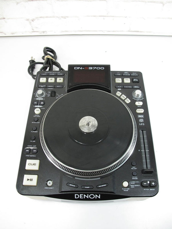 Denon DN - S3700 DJ Turntable USB Software Controller & CD Player Deck - ZeereeZ