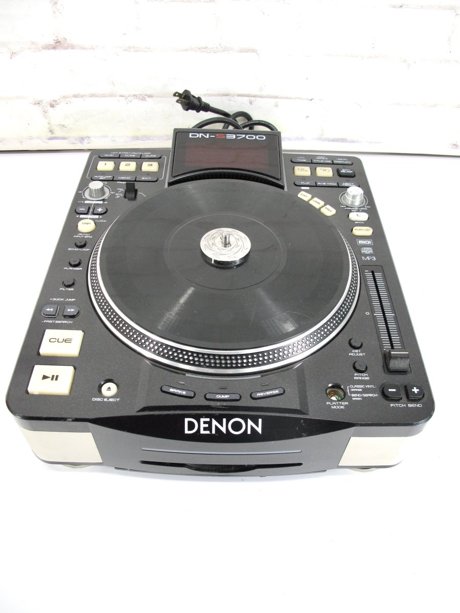 Denon DN - S3700 DJ Turntable USB Software Controller & CD Player Deck - ZeereeZ