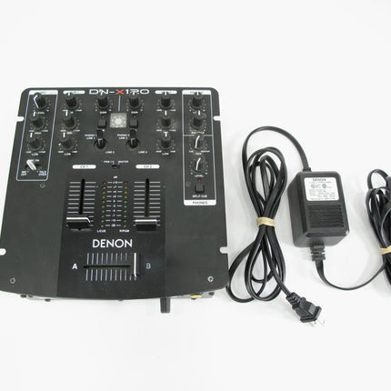 DENON DN - X120 Compact 2 Channel 3 Band EQ Audio DJ Mixer - ZeereeZ