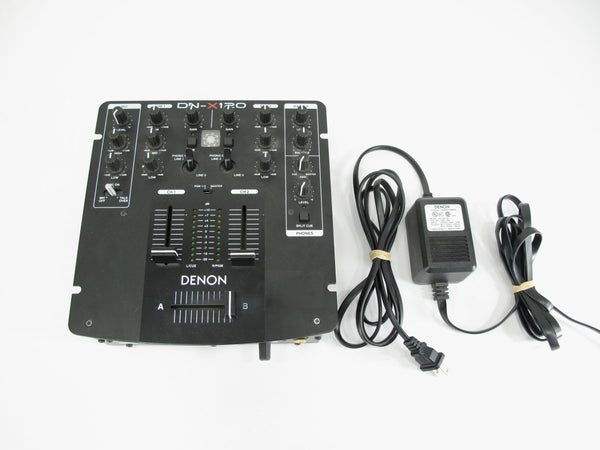 DENON DN - X120 Compact 2 Channel 3 Band EQ Audio DJ Mixer - ZeereeZ