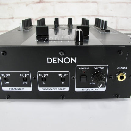 DENON DN - X120 Compact 2 Channel 3 Band EQ Audio DJ Mixer - ZeereeZ