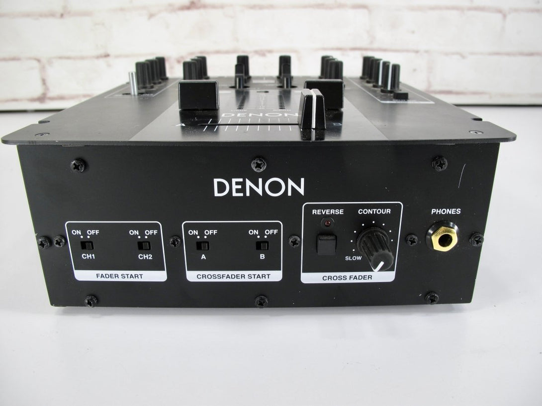 DENON DN - X120 Compact 2 Channel 3 Band EQ Audio DJ Mixer - ZeereeZ