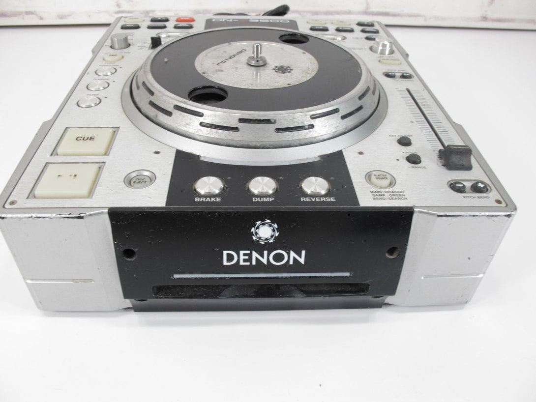 Denon DNS3500 DJ Tabletop Turntable/Scratch Interface CD MP3 Player - ZeereeZ