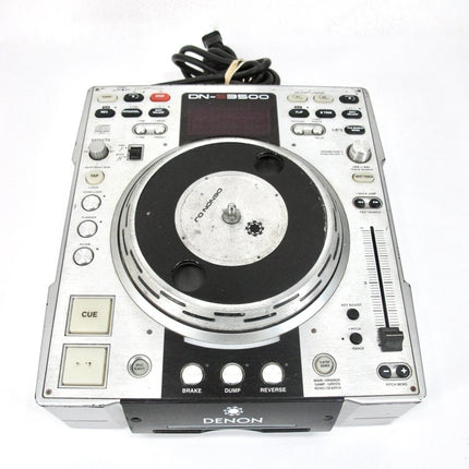 Denon DNS3500 DJ Tabletop Turntable/Scratch Interface CD MP3 Player - ZeereeZ