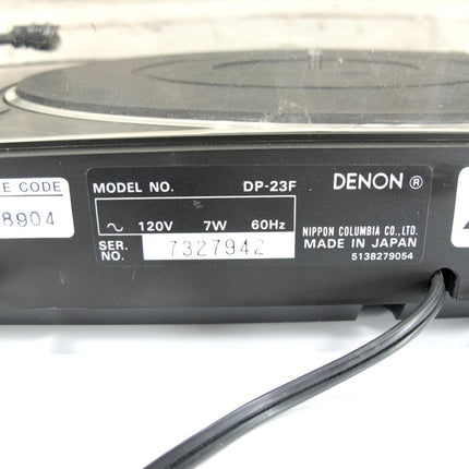 Denon DP - 7F Direct Drive Fully Automatic Turntable Japan - ZeereeZ